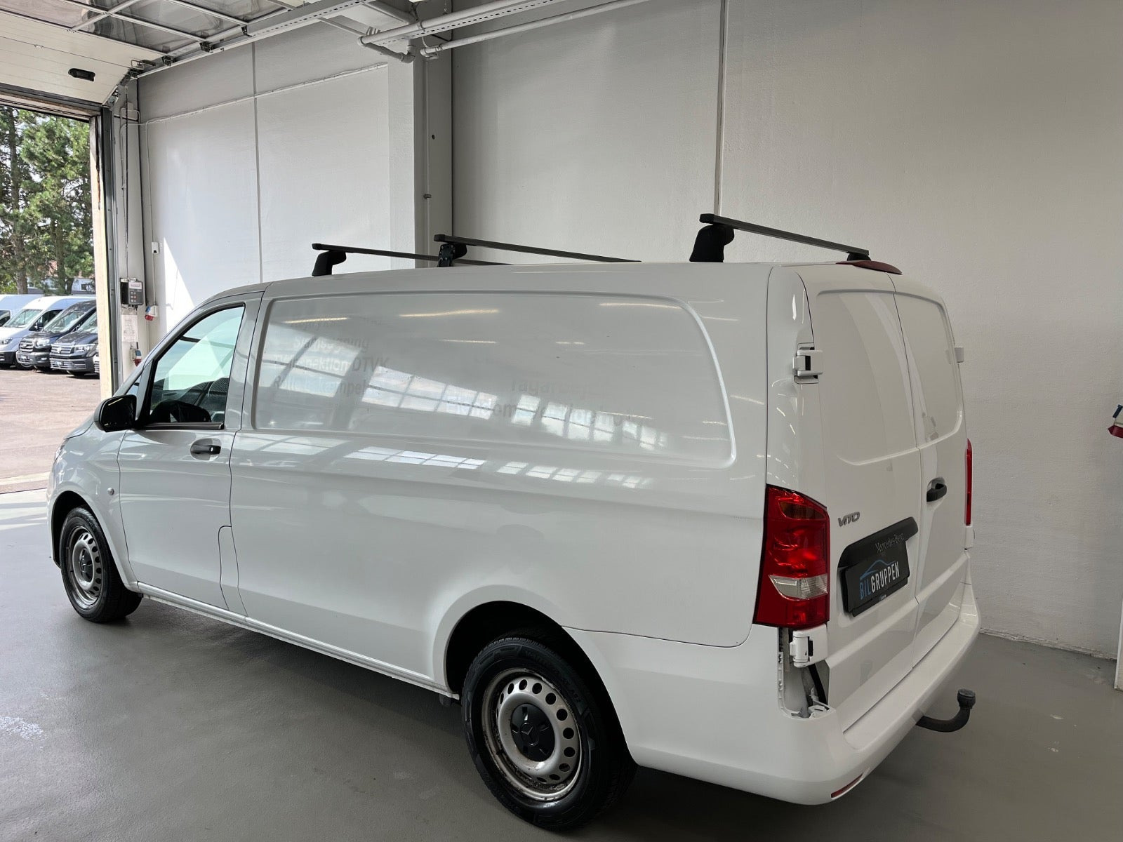 Hvid Mercedes Vito 114 fra 2020
