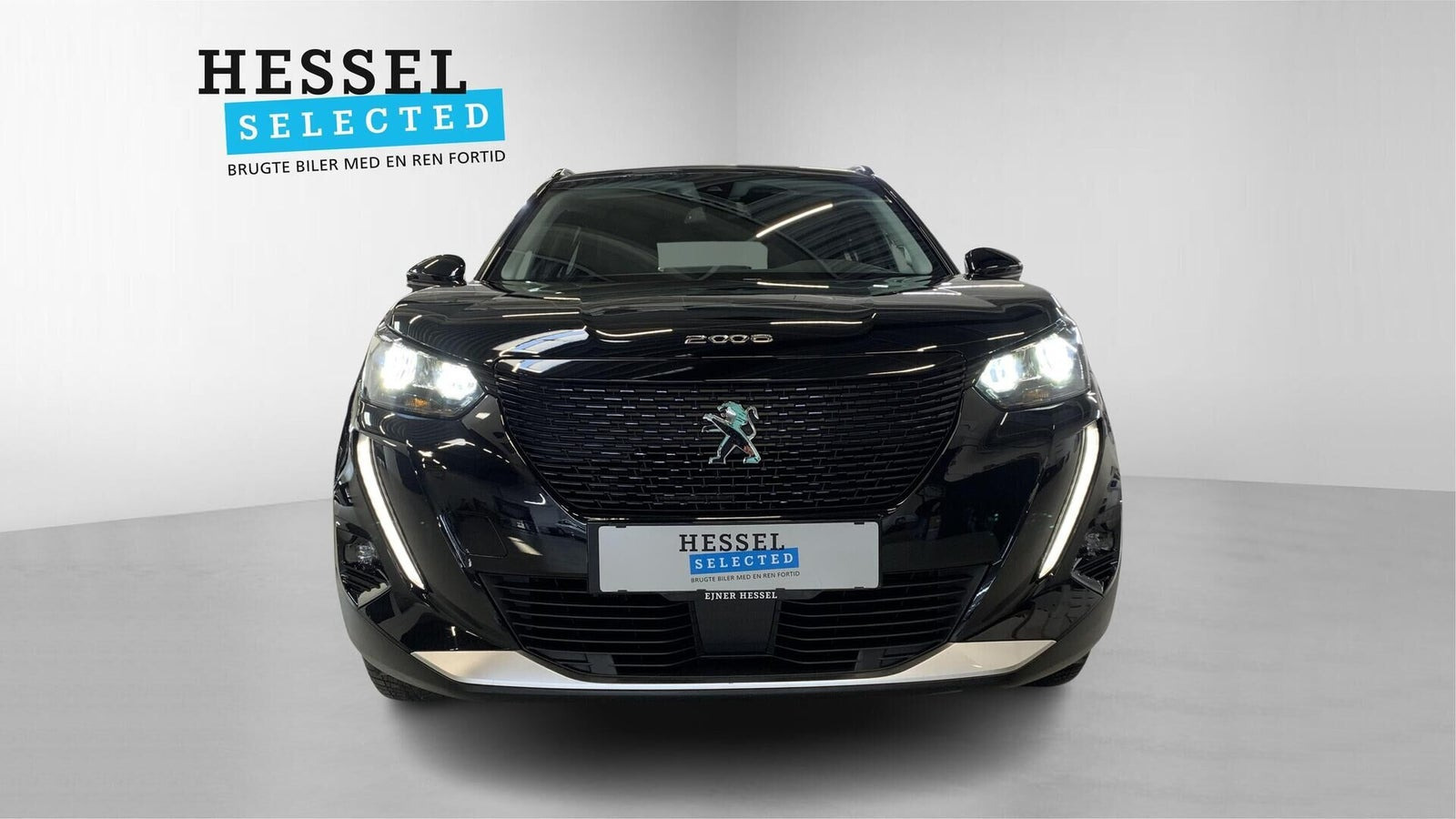 Sort Peugeot e-2008 fra 2022