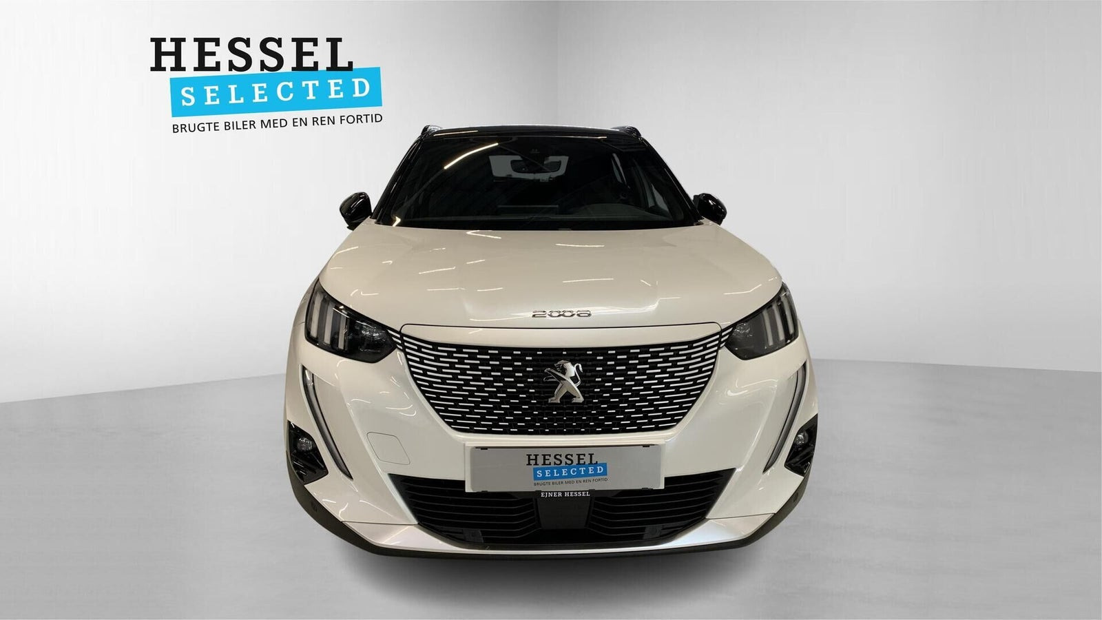 Hvid Peugeot e-2008 fra 2022