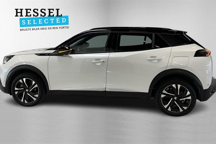 Hvid Peugeot e-2008 fra 2022