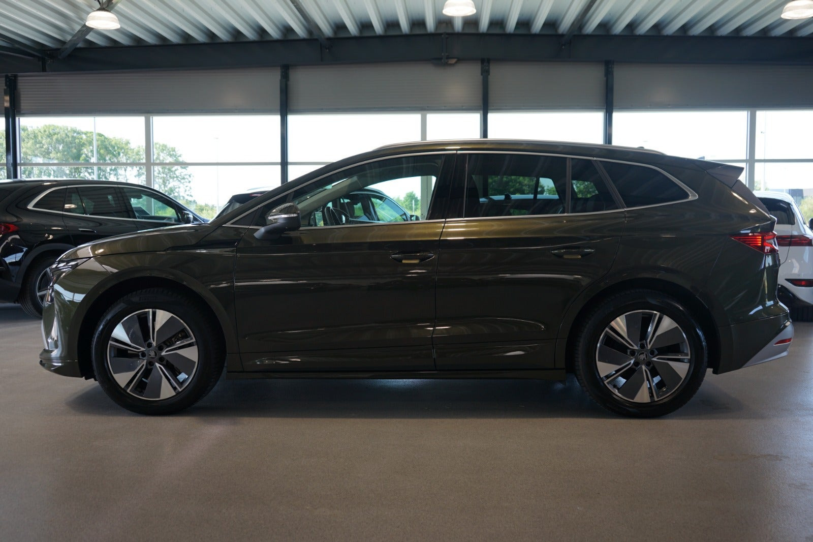 Grøn Skoda Enyaq fra 2026