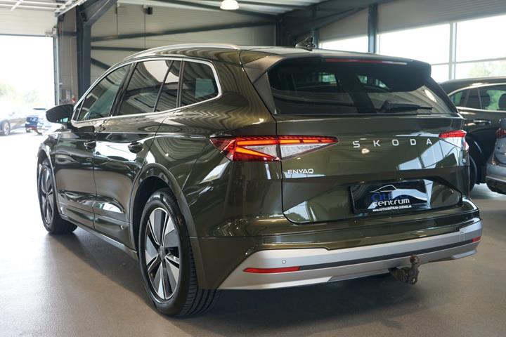 Grøn Skoda Enyaq fra 2026