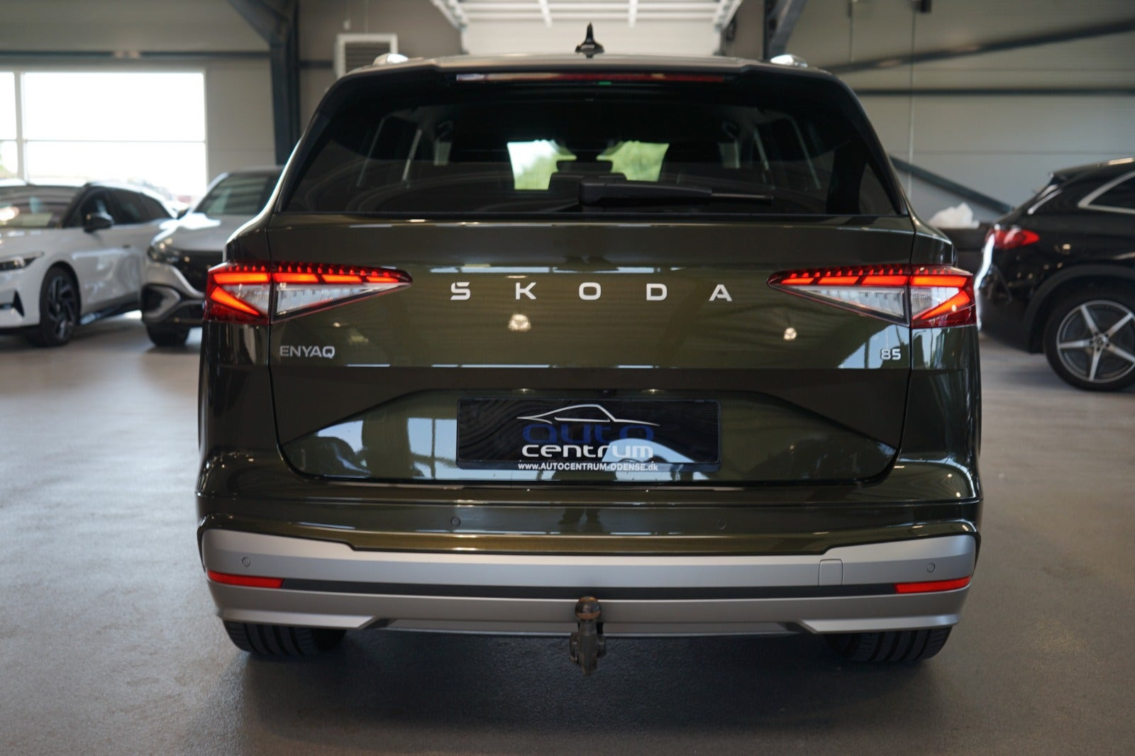 Grøn Skoda Enyaq fra 2026