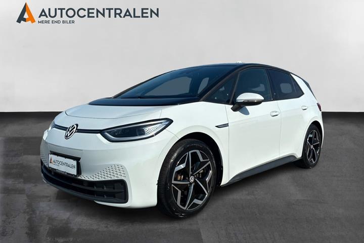 Hvid VW ID.3 fra 2021