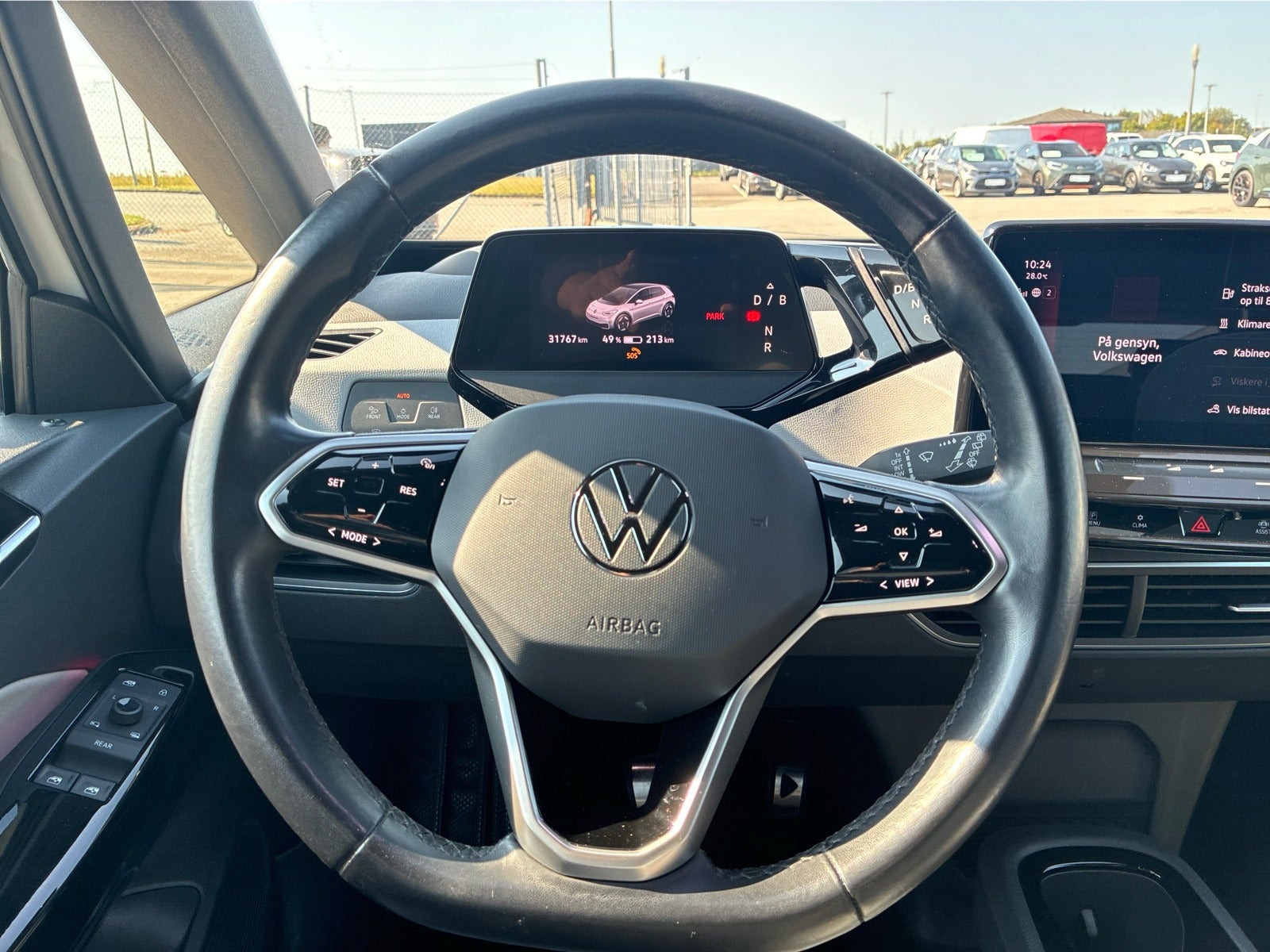 Hvid VW ID.3 fra 2021