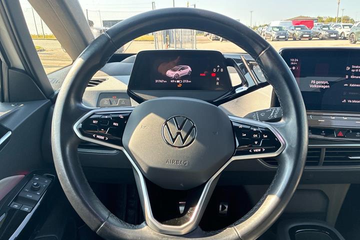 Hvid VW ID.3 fra 2021