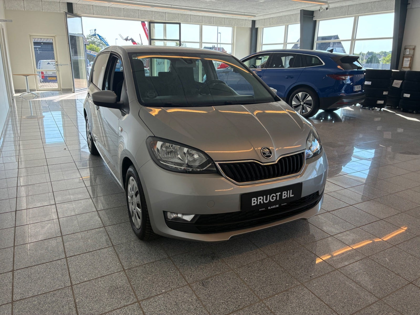 Sølv Skoda Citigo fra 2018