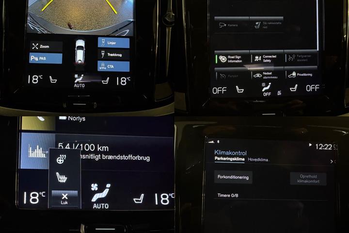 Grå Volvo V60 fra 2021
