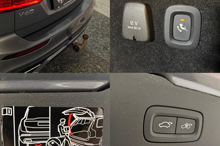 Grå Volvo V60 fra 2021