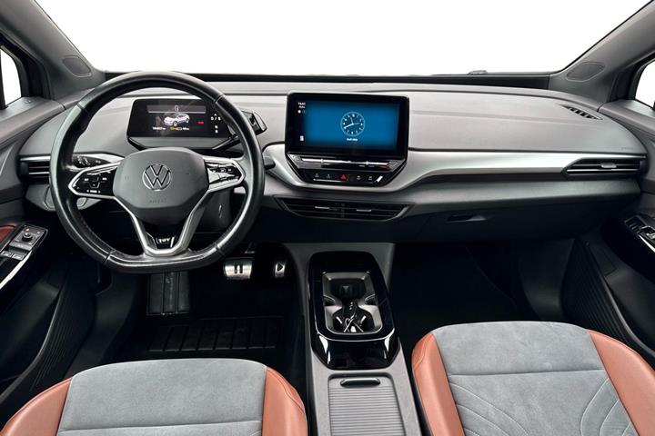 Grå VW ID.4 fra 2021