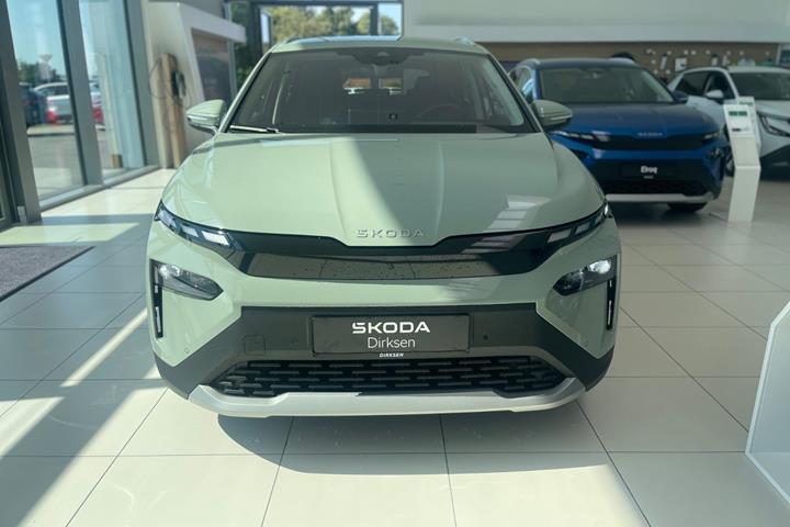 Grøn Skoda Elroq fra 2026