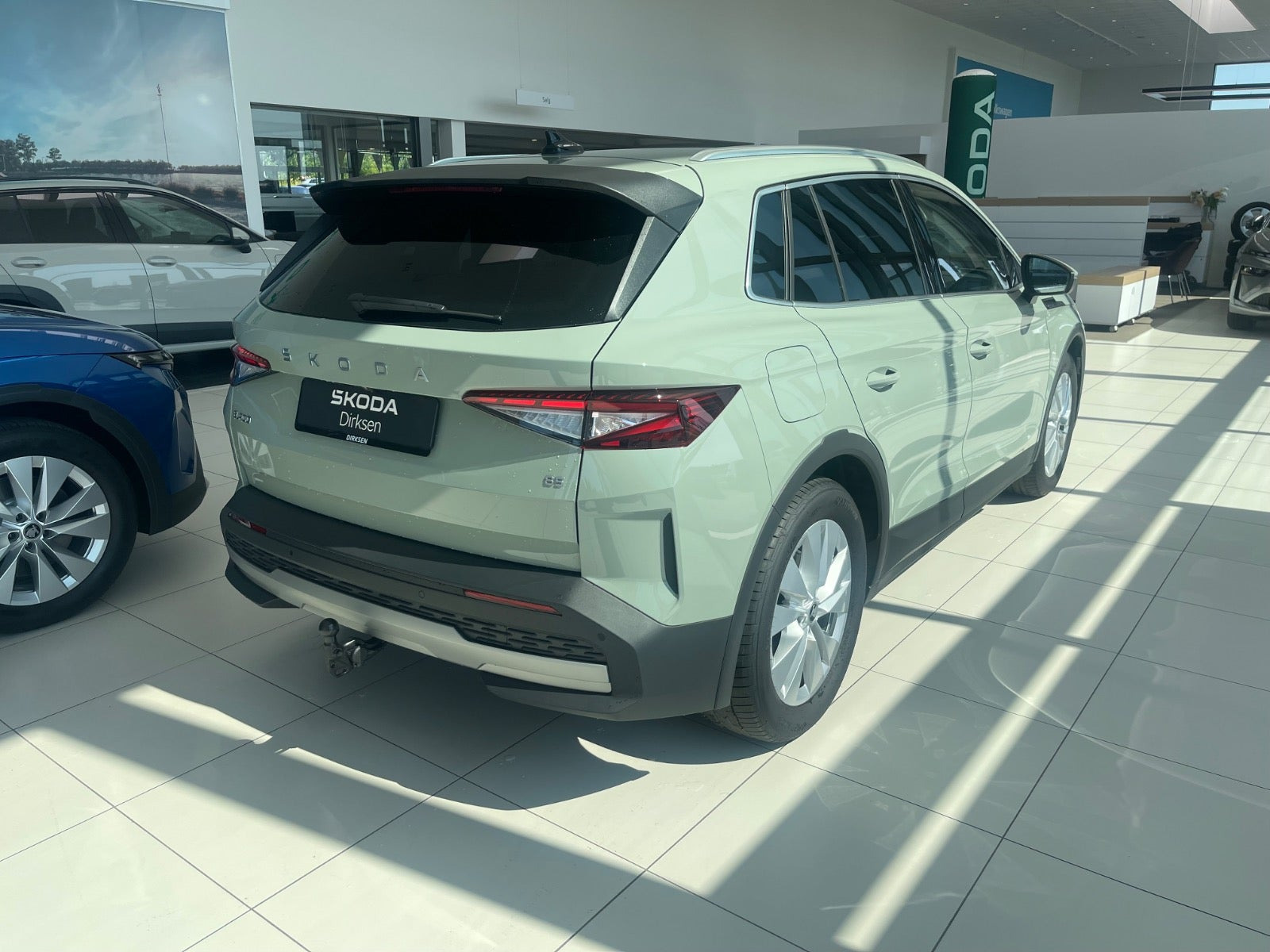 Grøn Skoda Elroq fra 2026