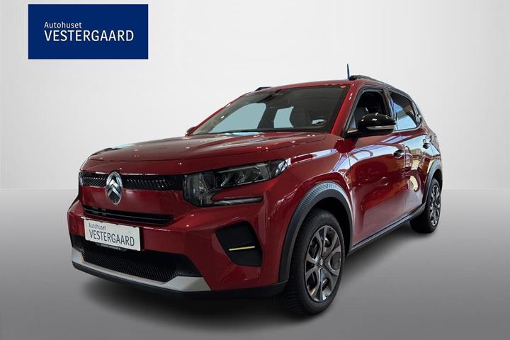 Rød Citroën ë-C3 fra 2025
