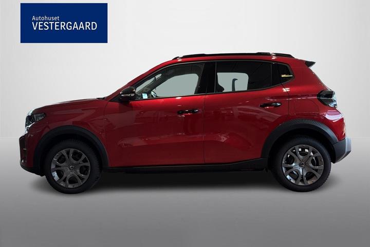 Rød Citroën ë-C3 fra 2025