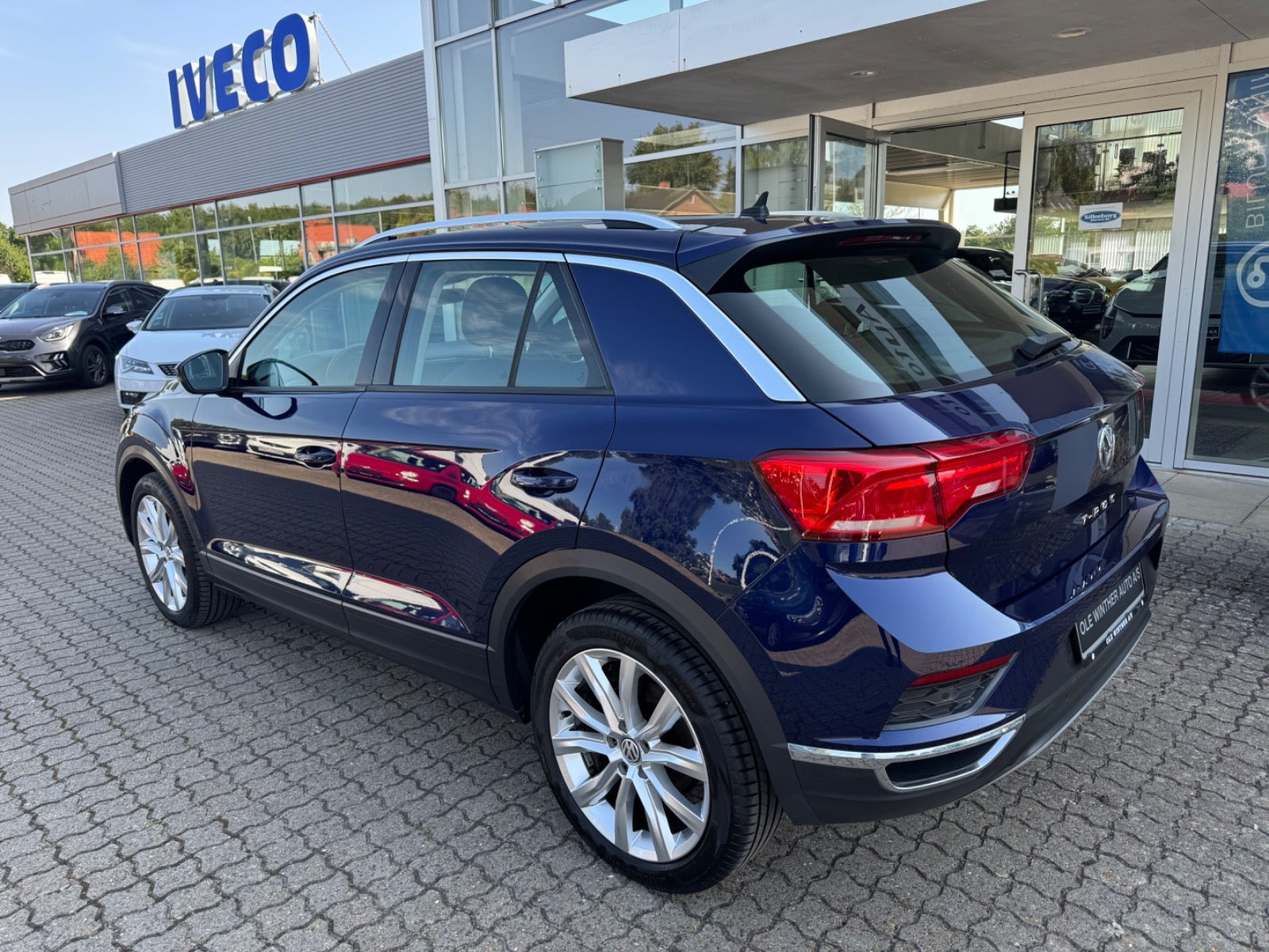 Blå VW T-Roc fra 2018