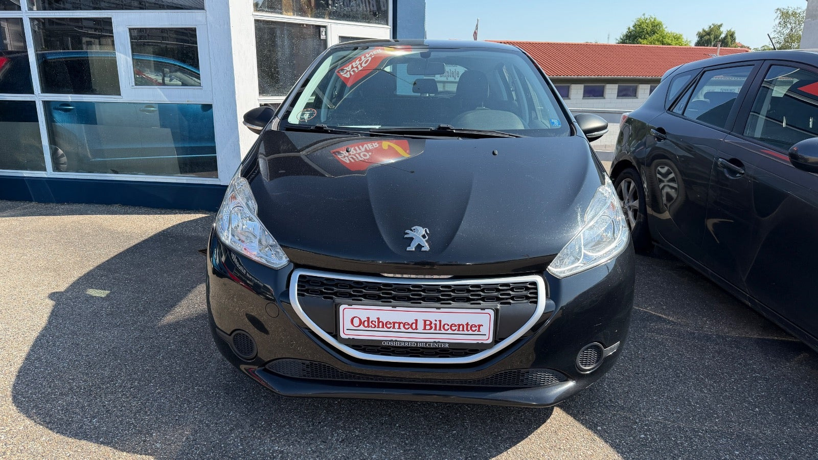 Sort Peugeot 208 fra 2012