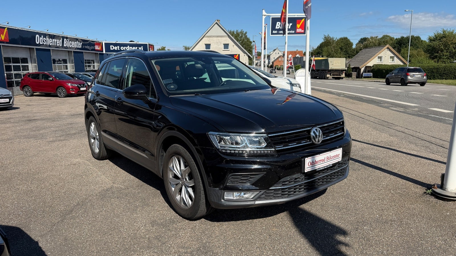 Sort VW Tiguan fra 2017