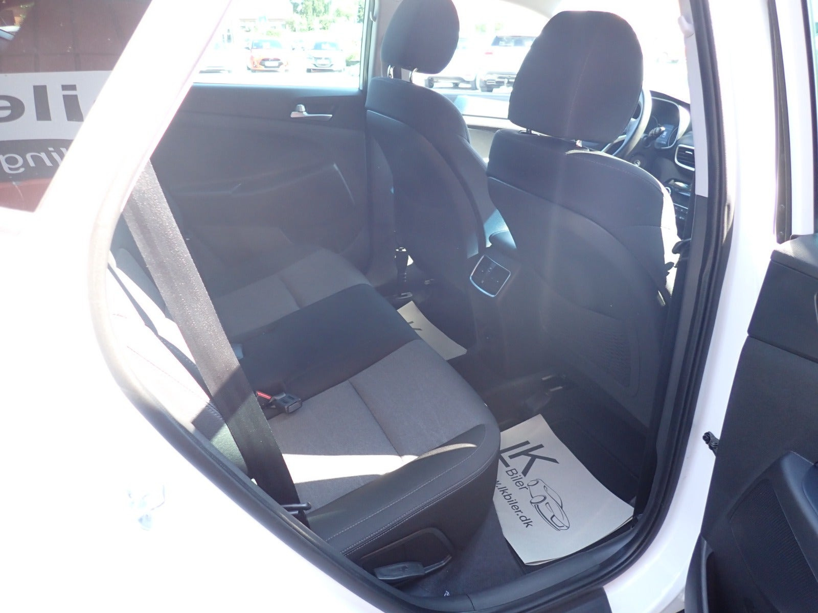 Hvid Hyundai Tucson fra 2019