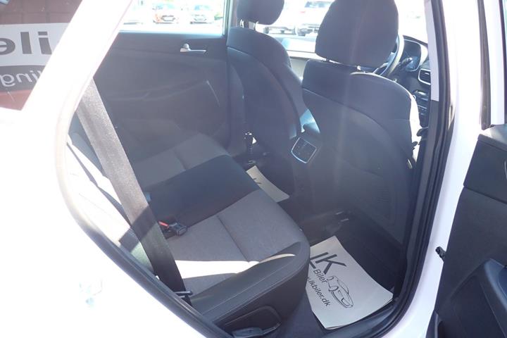 Hvid Hyundai Tucson fra 2019