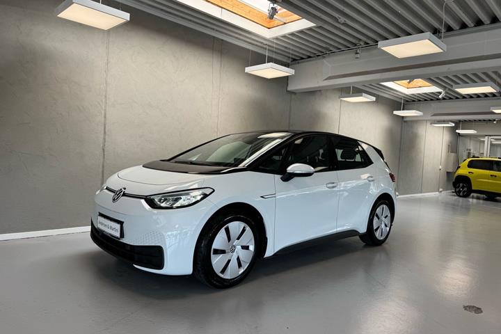 Hvid VW ID.3 fra 2021