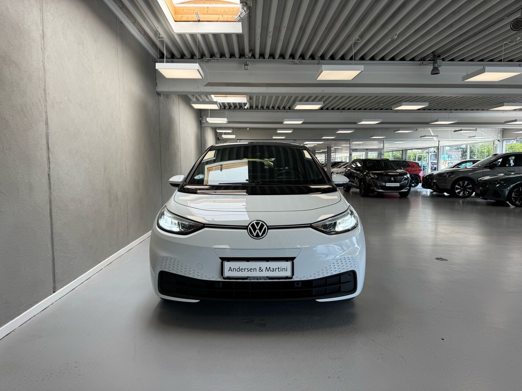Hvid VW ID.3 fra 2021