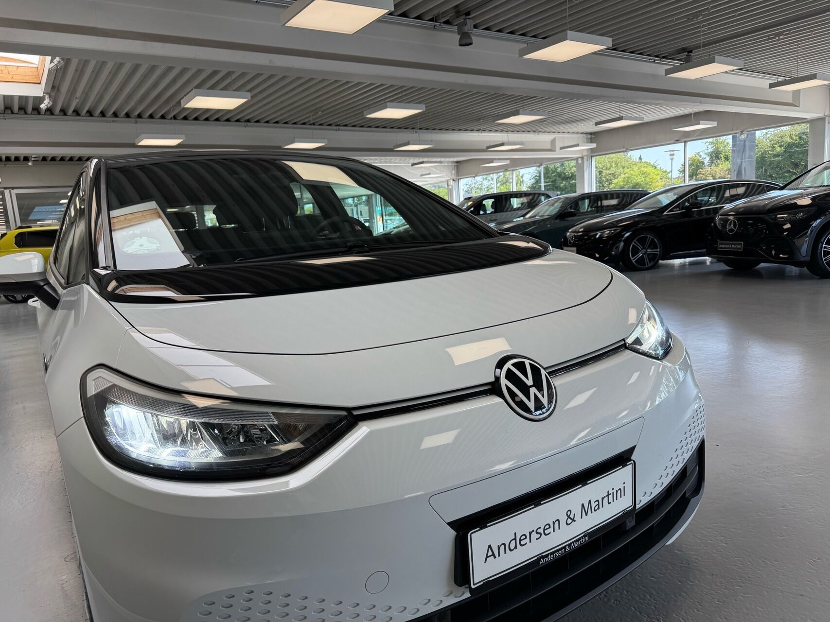 Hvid VW ID.3 fra 2021