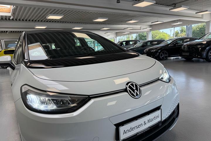 Hvid VW ID.3 fra 2021
