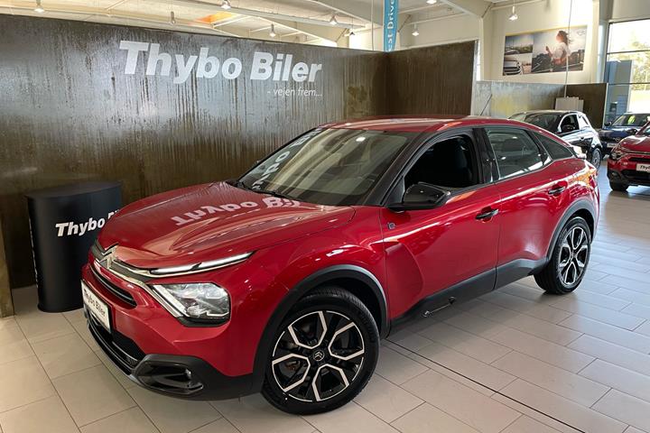 Rød Citroën ë-C4 fra 2023
