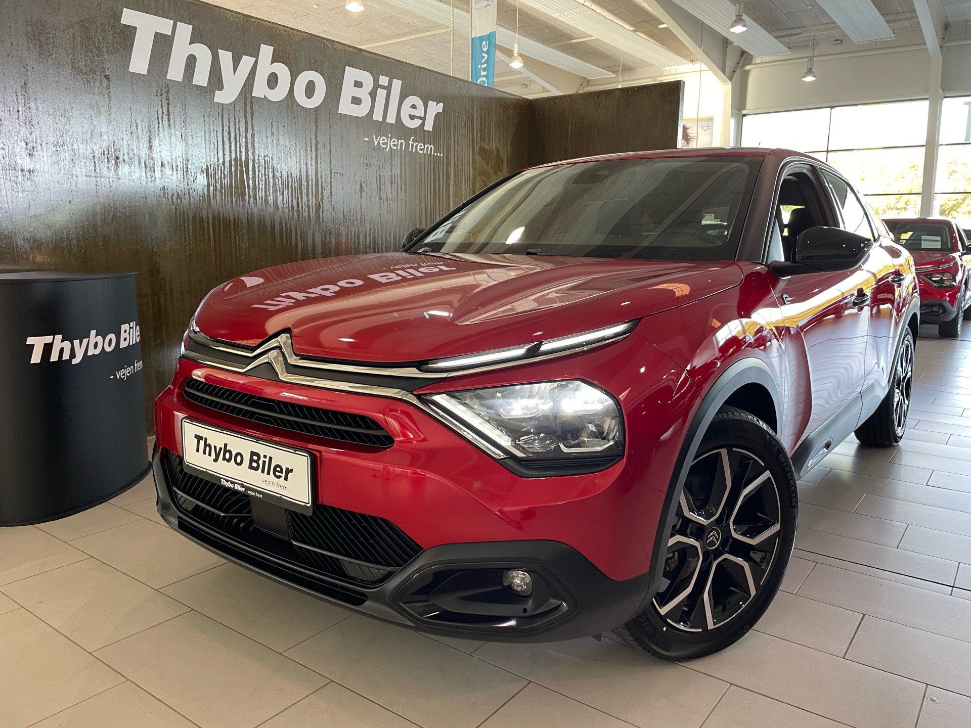 Rød Citroën ë-C4 fra 2023