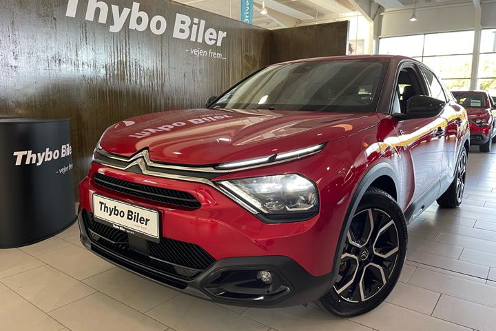 Rød Citroën ë-C4 fra 2023