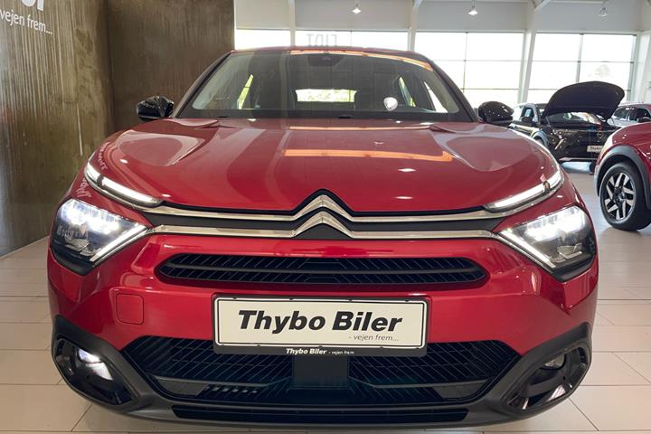 Rød Citroën ë-C4 fra 2023