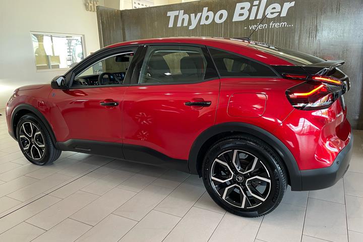 Rød Citroën ë-C4 fra 2023