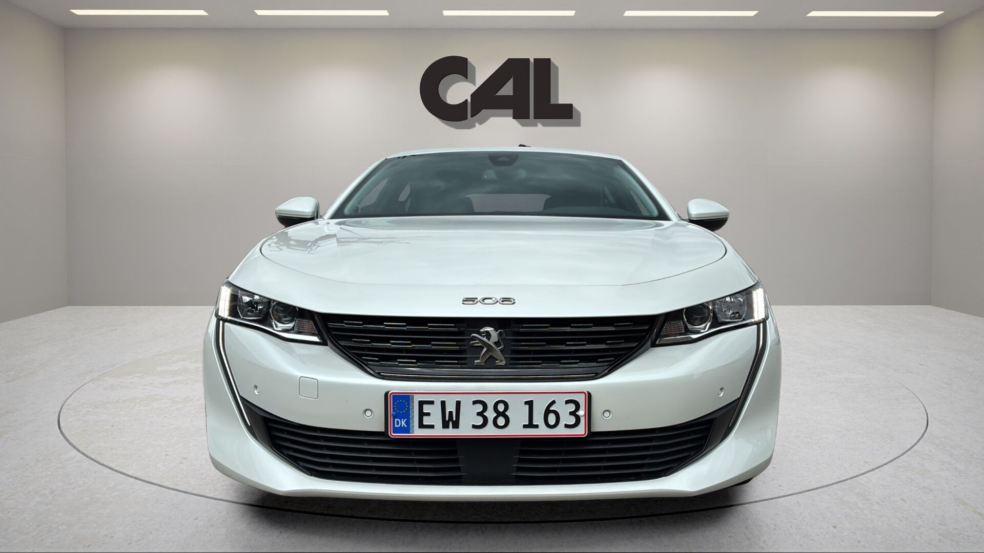 Hvid Peugeot 508 fra 2019