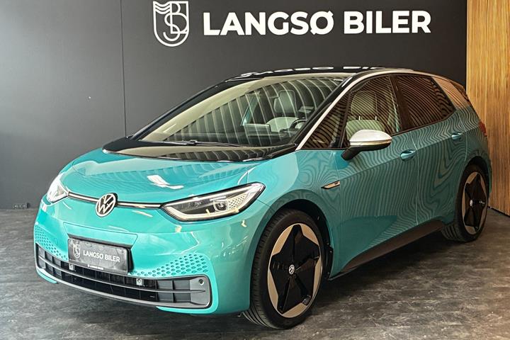 Turquoise VW ID.3 fra 2021