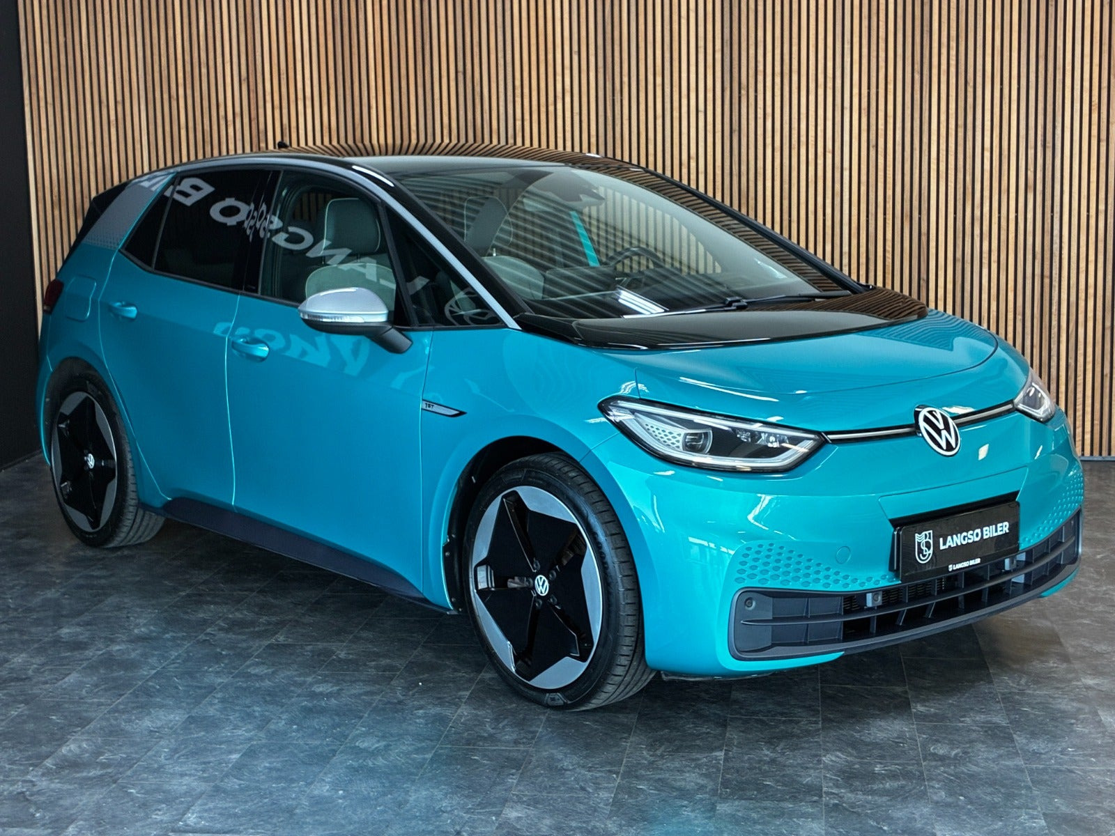Turquoise VW ID.3 fra 2021