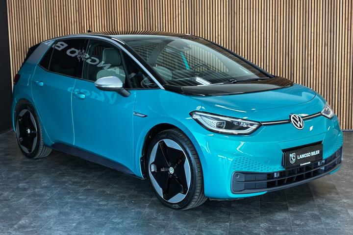 Turquoise VW ID.3 fra 2021