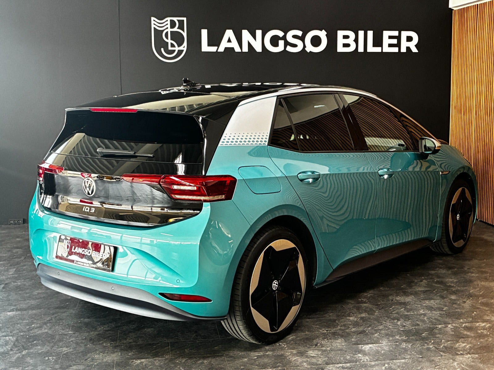 Turquoise VW ID.3 fra 2021