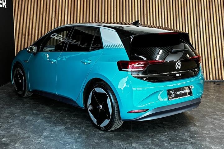 Turquoise VW ID.3 fra 2021