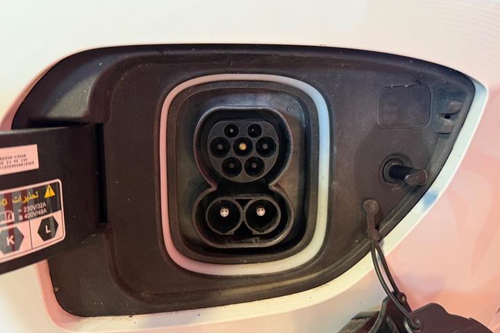 Hvid Hyundai Kona fra 2021