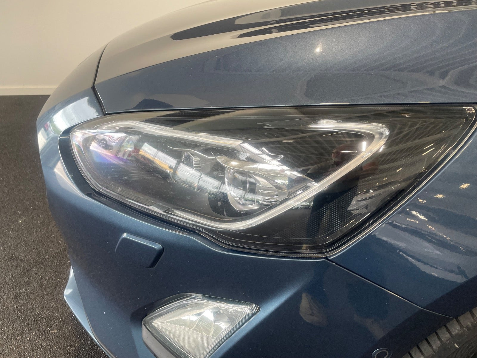 Blå Ford Focus fra 2020