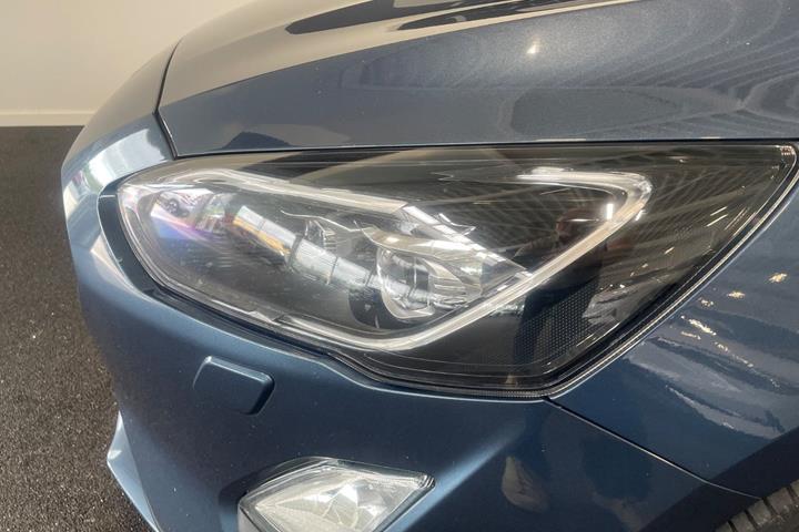 Blå Ford Focus fra 2020