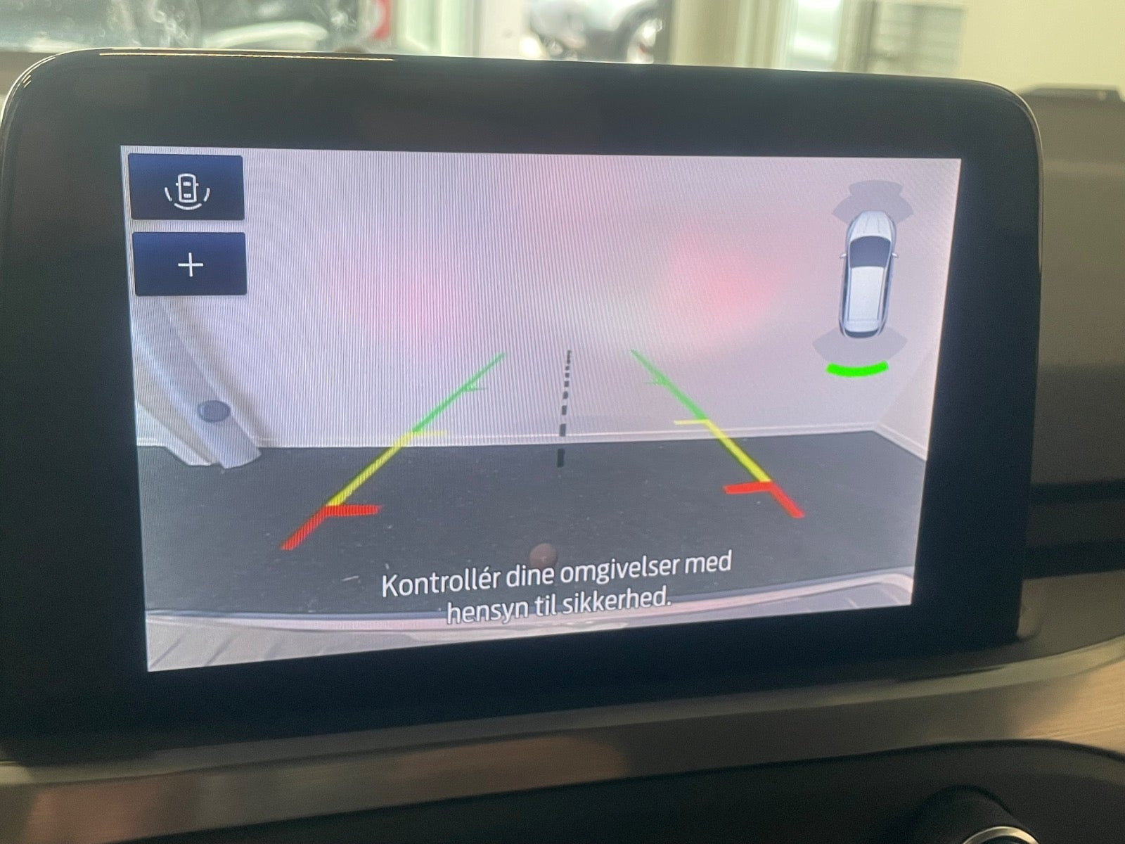Blå Ford Focus fra 2020