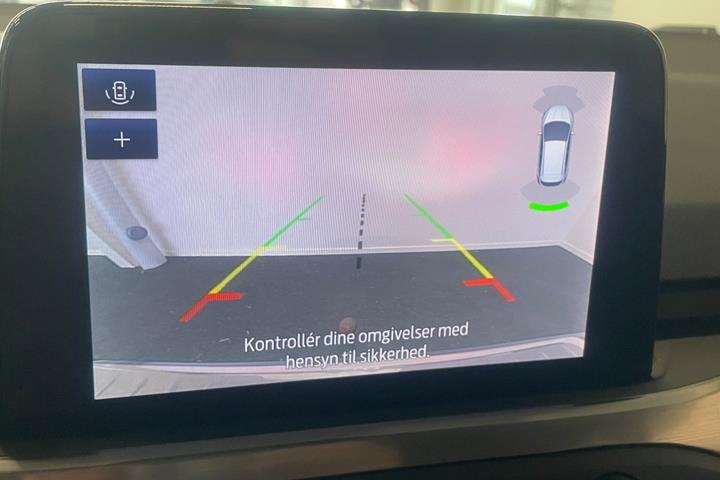 Blå Ford Focus fra 2020