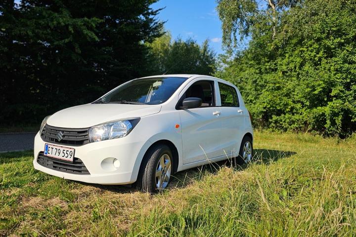 Hvid Suzuki Celerio fra 2015
