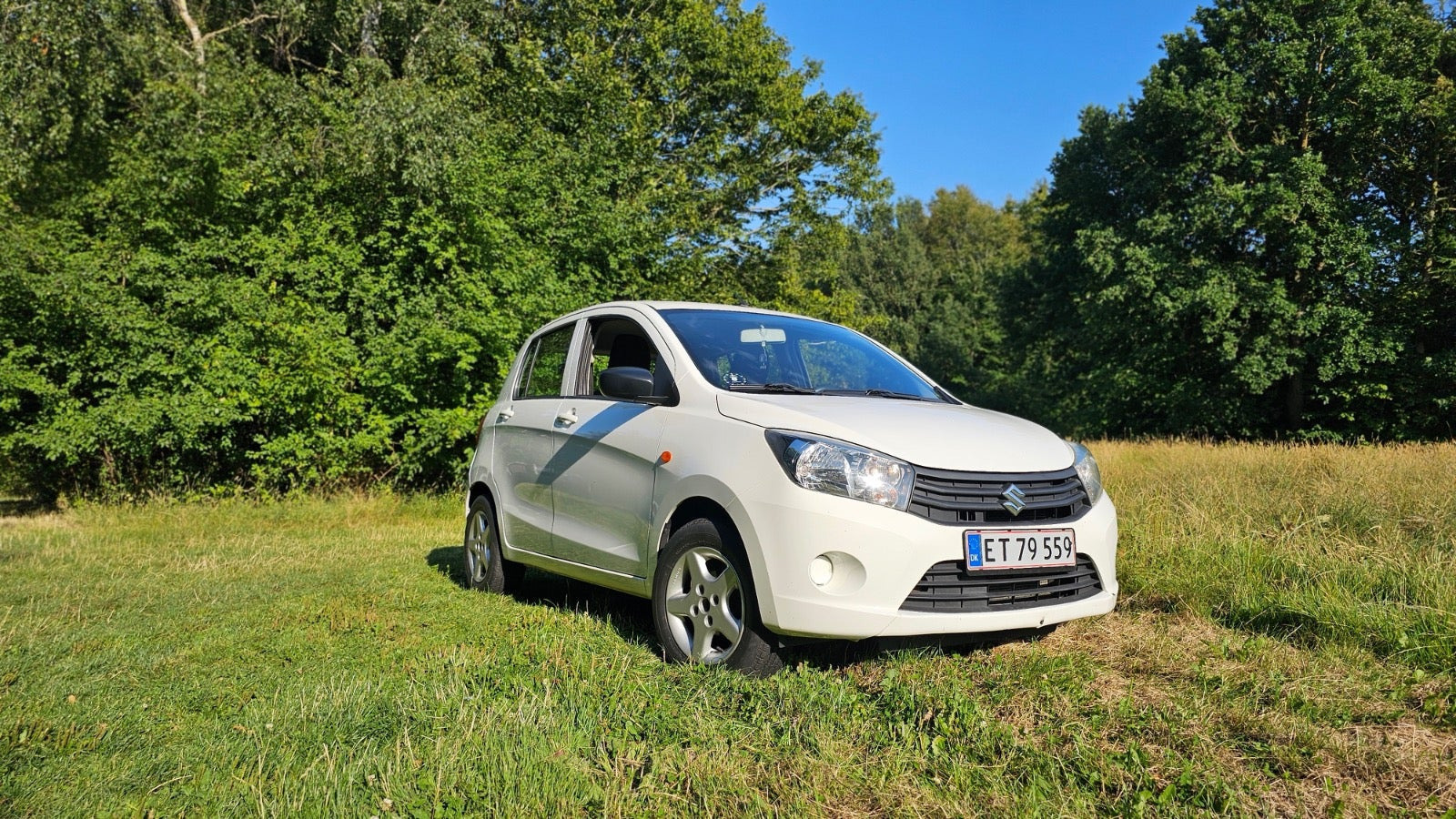 Hvid Suzuki Celerio fra 2015