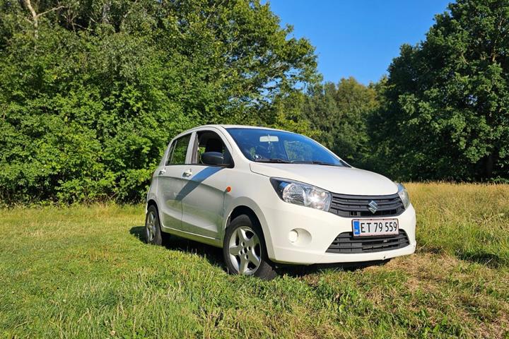 Hvid Suzuki Celerio fra 2015