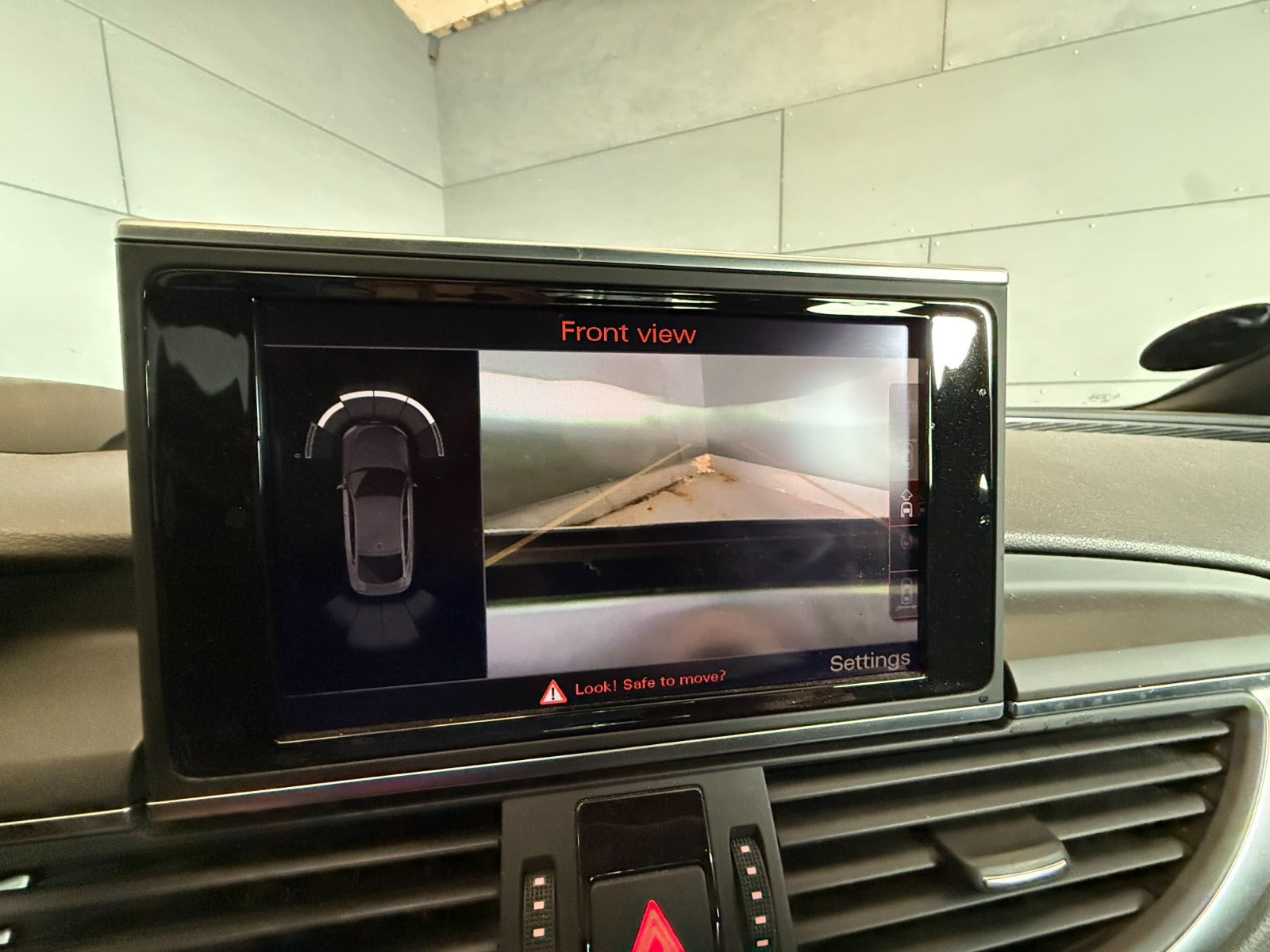 Sort Audi S7 fra 2013