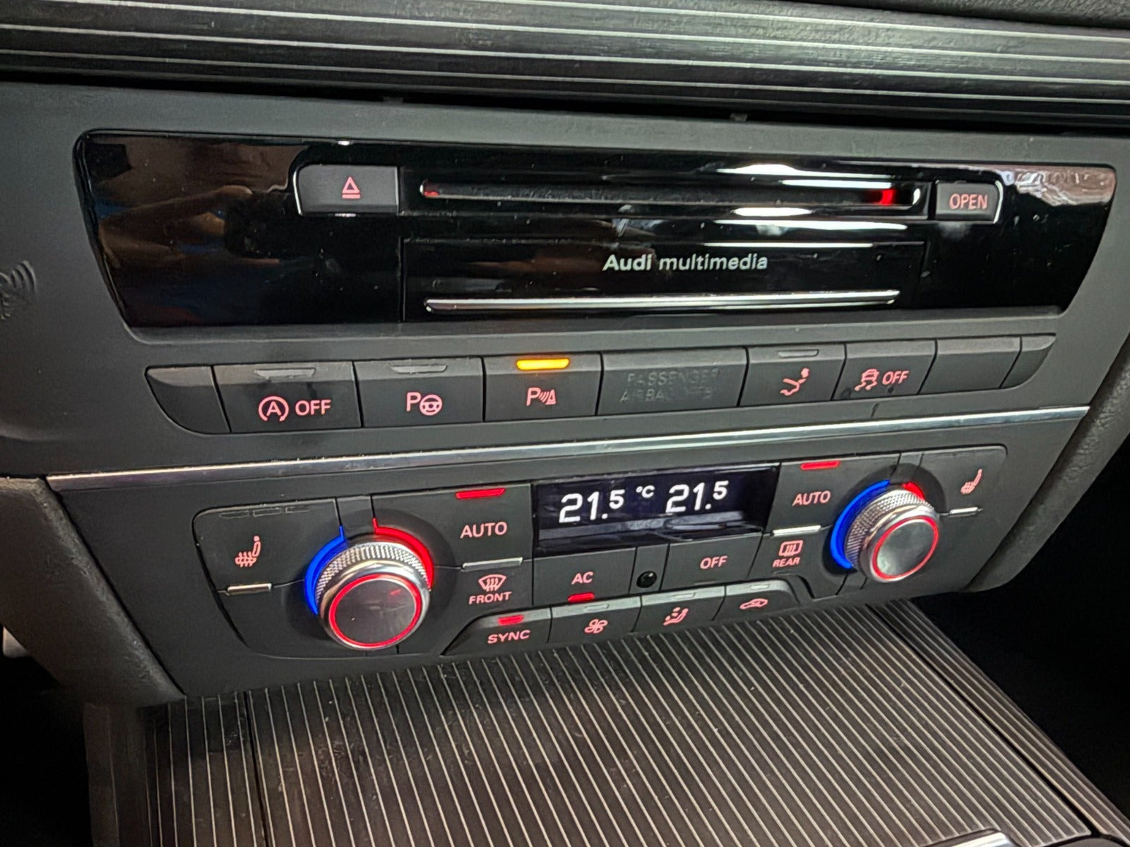 Sort Audi S7 fra 2013