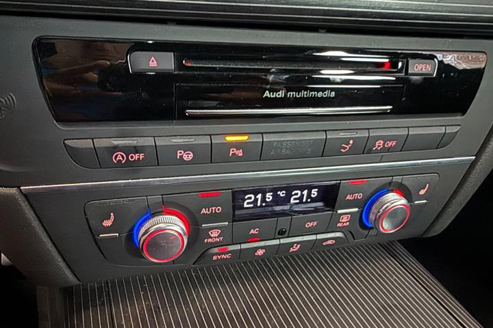 Sort Audi S7 fra 2013