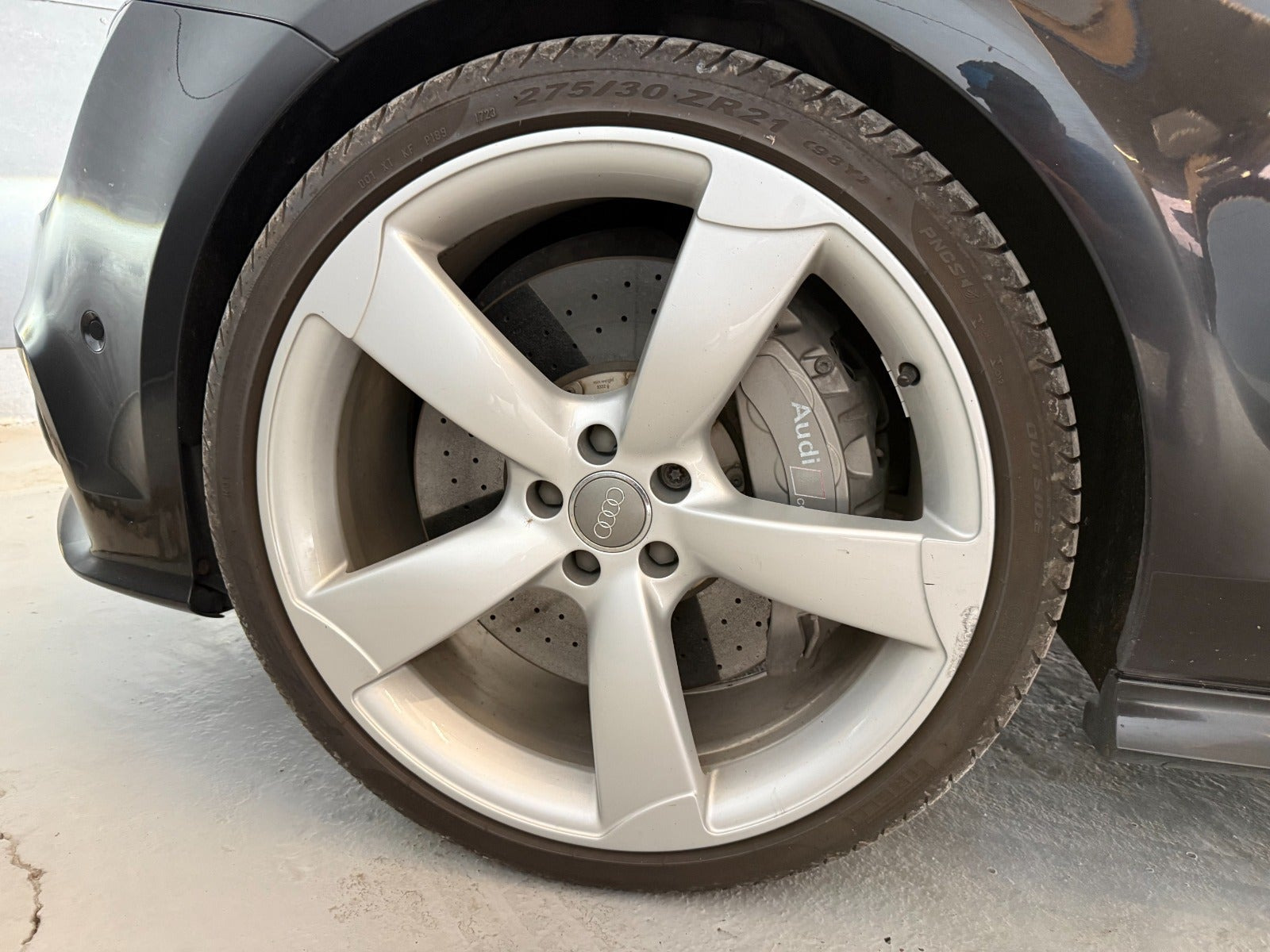 Sort Audi S7 fra 2013